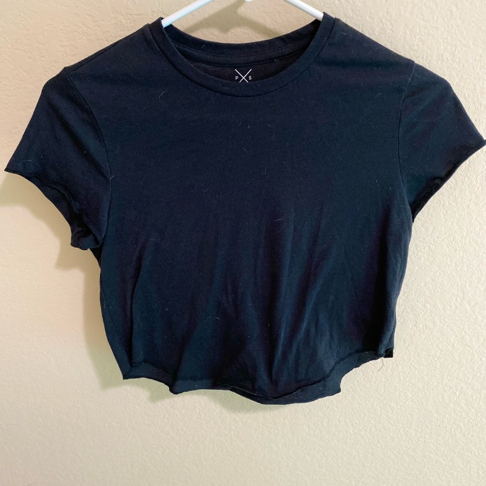 PacSun Black Crop Top
